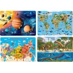 Игра настольная ГЕОДОМ Карта-пазл 260 элементов, в ассортименте