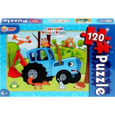 Игра настольная УМНЫЕ ИГРЫ Пазлы классические, 120 деталей в магазинах Лента