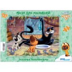 Пазл для малышей STEP PUZZLE Любимые мультфильмы, средние Арт. 76064