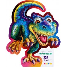 Пазл деревянный ZUFA Dino, в ассортименте, Арт. 14009-14 в магазинах Лента