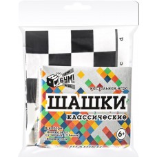 Игра настольная РУССКИЙ СТИЛЬ Шашки классические, Арт. 87101 в магазинах Лента