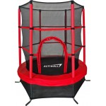 Батут ACTIWELL 140х140х160см, с внутренней сеткой, Арт. TRMI-55-A