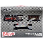 Набор игровой BIGGA Скоростной поезд со звуковыми эффектами, 15 предметов Арт.CB728903
