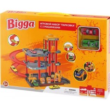 Набор игровой BIGGA Парковка, с 2 машинками в магазинах Лента