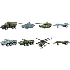 Игрушка инерционная KIDDIE DRIVE Военная техника 8см, в ассортименте в магазинах Лента
