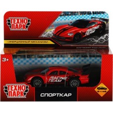 Машина ТЕХНОПАРК 10см, металлическая, инерционная, в ассортименте в магазинах Лента