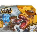 Набор игровой METAL MACHINES Трек-динозавр с машинкой, 4 предмета, Арт. 6702-S001 Набор игровой METAL MACHINES Трек-динозавр с машинкой, 4 предмета, Арт. 6702-S001