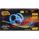 Набор игровой RUSH&CRUSH Трек Fire с инерционной машинкой, 3 петли, 19 предметов, Арт. 894110005 Набор игровой RUSH&CRUSH Трек Fire с инерционной машинкой, 3 петли, 19 предметов, Арт. 894110005