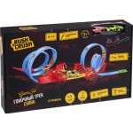 Набор игровой RUSH&CRUSH Трек-змея двойной с 2 инерционными машинками со световыми и звуковыми эффектами, Арт. 921024850 Набор игровой RUSH&CRUSH Трек-змея двойной с 2 инерционными машинками со световыми и звуковыми эффектами, Арт. 921024850