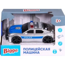 Игрушка инерционная BIGGA Полицейская машина со световыми и звуковыми эффектами, Арт. B1202953 в магазинах Лента