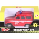 Игрушка инерционная BIGGA Пожарная машинка 1:43, Арт. B1030173