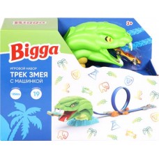 Игровой набор BIGGA Трек-змея с машинкой, 19 предметов, Арт. HWLT-016 в магазинах Лента