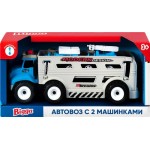 Набор игровой BIGGA Автовоз с 2 машинками инерционный, Арт. ZH254928
