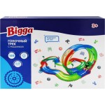 Набор игровой BIGGA Гоночный трек со световыми эффектами 168 деталей, Арт. RMS-R65-3921