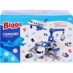 Набор игровой BIGGA Самолет с машинками, со световыми и звуковыми эффектами, 20 предметов, Арт. OTB0581794