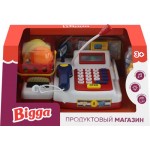 Набор игровой BIGGA Продуктовый магазин, со звуковыми и световыми эффектами Арт. D63511
