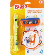 Набор игровой BIGGA Музыкальные инструменты, 3 предмета Арт. B1134976 в магазинах Лента