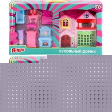 Набор игровой BIGGA Кукольный домик, 8 предметов Арт. B1242406 в магазинах Лента