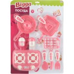 Набор игровой BIGGA Посуда, 11 предметов Арт. HS817