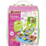 Набор игровой BIGGA Питомец, с аксессуарами, в рюкзаке, 20 предметов