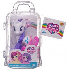 Набор игровой ABTOYS Моя лошадка Пони в чемоданчике, в наборе с аксессуарами, в ассортименте в магазинах Лента