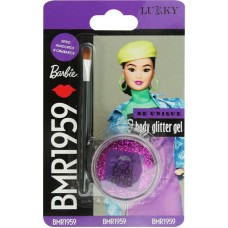 Гель-блестки для тела и лица LUKKY Barbie, в наборе, с кисточкой, 25мл в магазинах Лента