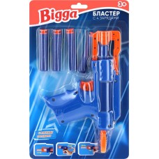 Игрушка BIGGA Бластер с 4 зарядами Арт. CB713574 в магазинах Лента