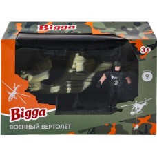 Набор игровой BIGGA Военный вертолет, 3 предмета Арт. B1131089 в магазинах Лента