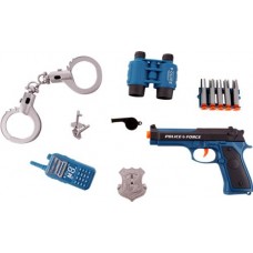 Набор игровой BIGGA Полицейский, 13 предметов в магазинах Лента