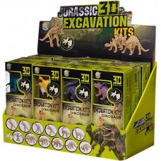 Набор для раскопок JUNFA из гипса, c фигурками динозавров, в ассортименте Арт. WA-D8425 в магазинах Лента