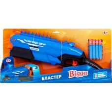 Набор игровой BIGGA Бластер с мягкими снарядами, 9 предметов Арт. W19E607 в магазинах Лента
