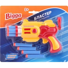 Набор игровой BIGGA Бластер с мягкими снарядами, 9 пр Арт. B1476740 в магазинах Лента