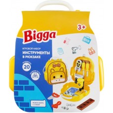 Набор игровой BIGGA Инструменты, в рюкзаке, 20 предметов, Арт. 678-39A в магазинах Лента
