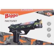 Игрушка BIGGA Пистолет со световыми и звуковыми эффектами, Арт. B1486878 в магазинах Лента