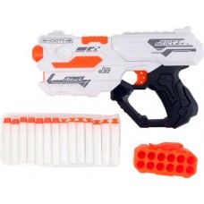 Набор игровой BIGGA Бластер с мягкими снарядами 16 предметов, Арт. CB957802 в магазинах Лента