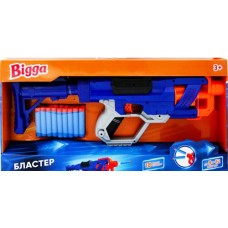Набор игровой BIGGA Бластер с мягкими снарядами, 19 предметов, Арт. 2109G033 в магазинах Лента
