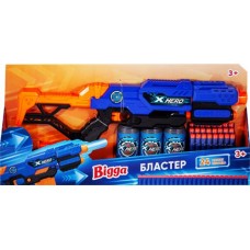 Набор игровой BIGGA Бластер с мягкими снарядами, 28 предметов, Арт. LMBT8057 в магазинах Лента