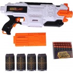 Набор игровой RUSH&CRUSH Бластер с мягкими снарядами, со звуковым эффектом, 29 предметов, Арт. DK00945856