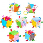 Игрушка МЯКИШИ Кубик/Мячик с петельками, развивающая, в ассортименте