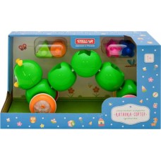 Каталка-сортер STELLAR Гусеничка Арт. 1392 в магазинах Лента