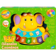 Игрушка музыкальная MOMMY LOVE-ELECTRONIC Пианино Слоненок Арт. 855-28A в магазинах Лента