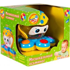Игрушка музыкальная MOMMY LOVE-ELECTRONIC Осьминог Музыкальный центр Арт. Qx-91134E в магазинах Лента
