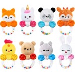 Погремушка МЯКИШИ Колечко, развивающая, в ассортименте Погремушка МЯКИШИ Колечко, развивающая, в ассортименте