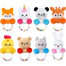 Погремушка МЯКИШИ Колечко, развивающая, в ассортименте в магазинах Лента