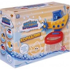 Игрушка для ванны ABTOYS Кораблик Веселое купание Арт. PT-01504 в магазинах Лента
