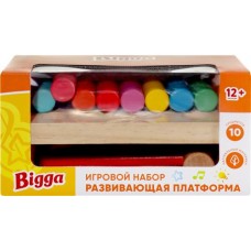 Набор игровой BIGGA Развивающая платформа, 10 предметов, Арт. LMMZ004 в магазинах Лента