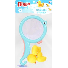 Набор игровой для купания BIGGA Поймай уточку, 4 предмета, Арт. B1309842 в магазинах Лента