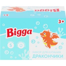 Игровой набор для купания BIGGA Дракончики со световыми эффектами, 5 предметов, Арт. JY06 в магазинах Лента