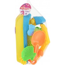 Набор игровой для песка BIGGA Лодка, 5 предметов в магазинах Лента