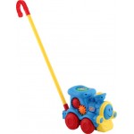 Игрушка-каталка BIGGA Паровозик, со звуковыми эффектами Арт. 0373